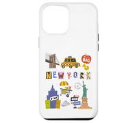 Souvenir pour Enfants New York City Taxi Hot Dogs pour garçons et Filles Coque pour iPhone 12 Pro Max