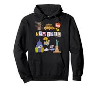 Souvenir pour Enfants New York City Taxi Hot Dogs pour garçons et Filles Sweat à Capuche