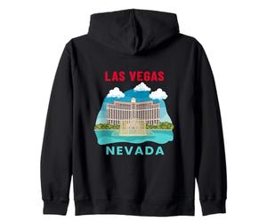 Souvenir pour Les Amoureux de Las Vegas, fontaines du Nevada, Las Vegas Sweat à Capuche