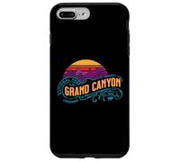 Souvenir rétro du Grand Canyon National Park Vintage Coucher de Soleil Coque pour iPhone 7 Plus/8 Plus