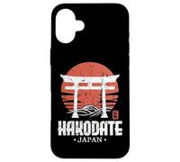 Souvenir rétro Fukuoka Japon Torii Gate Japonais Kanji Coque pour iPhone 16 Plus