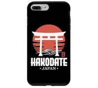 Souvenir rétro Hakodate Japon Torii Gate Japonais Kanji Coque pour iPhone 7 Plus/8 Plus