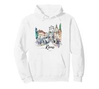 Souvenir rétro Vintage été Italie Italie Rome Ville Souvenir Sweat à Capuche