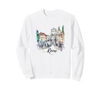 Souvenir rétro Vintage été Italie Italie Rome Ville Souvenir Sweatshirt