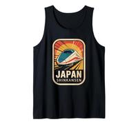 Souvenir Shinkansen du Japon Rétro Vintage Train Otaku Débardeur