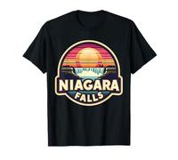 Souvenir souvenir des chutes du Niagara - Coucher de soleil vintage T-Shirt