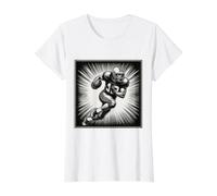 Souvenir Sportif du Touchdown d'un Quart-arrière de Football américain T-Shirt Graphique avec Valeur