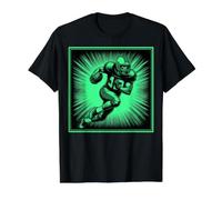 Souvenir Sportif du Touchdown d'un Quart-arrière de Football américain T-Shirt Graphique avec Valeur