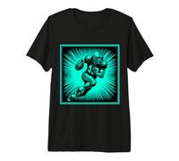 Souvenir Sportif du Touchdown d'un Quart-arrière de Football américain T-Shirt Haut de Gamme