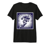 Souvenir Sportif du Touchdown d'un Quart-arrière de Football américain T-Shirt Haut de Gamme