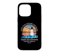 Souvenir sur la côte de Newport, Oregon, Phare par Yaquina Head Coque pour iPhone 14 Pro Max