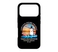 Souvenir sur la côte de Newport, Oregon, Phare par Yaquina Head Coque pour iPhone 17 Pro