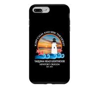 Souvenir sur la côte de Newport, Oregon, Phare par Yaquina Head Coque pour iPhone 7 Plus/8 Plus