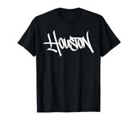 Souvenir Texan à la Main de Houston Graffiti City Street Art T-Shirt