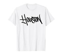 Souvenir Texan à la Main de Houston Graffiti City Street Art T-Shirt