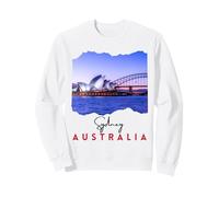 Souvenir Touristique de Sydney Australie célèbre opéra Port Sweatshirt