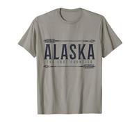 Souvenir Vintage Alaska The Last Frontier Arrows T-Shirt