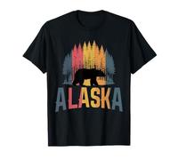 Souvenir Vintage Alaska The Last Frontier Bear T-Shirt