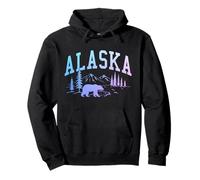 Souvenir Vintage Alaska The Last Frontier Sweat à Capuche