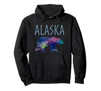 Souvenir Vintage Alaska The Last Frontier Sweat à Capuche