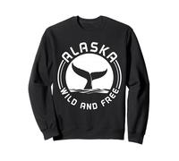 Souvenir Vintage de la fierté d'observation des Baleines de l'Alaska Sweatshirt
