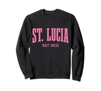 Souvenir vintage de la fierté lucienne des Antilles de Sainte-Lucie Sweatshirt