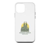 Souvenir Vintage de la Sagrada Familia Barcelone Espagne Coque pour iPhone 12 Mini