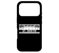 Souvenir Vintage de l'île de Saint Martin Caraïbes Coque pour iPhone 17 Pro