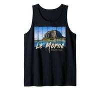 Souvenir vintage de plage du Morne Brabant Ile Maurice Débardeur
