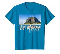 Souvenir vintage de plage du Morne Brabant Ile Maurice T-Shirt