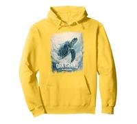 Souvenir Vintage de Tortue de mer Vintage à Oak Island NC Beach Vacation Sweat à Capuche