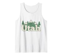 Souvenir Vintage des Montagnes de l'Utah pour Amoureux de la Nature Débardeur