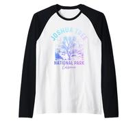 Souvenir Vintage du Parc National de Joshua Tree en Californie Manche Raglan
