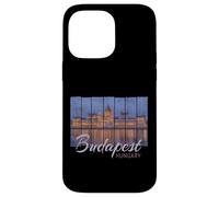 Souvenir Vintage du Parlement de Budapest Hongrie Coque pour iPhone 14 Pro Max