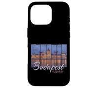 Souvenir Vintage du Parlement de Budapest Hongrie Coque pour iPhone 16 Pro