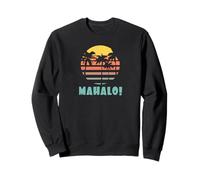 Souvenir Vintage Mahalo Sunset Hawaii Sweatshirt