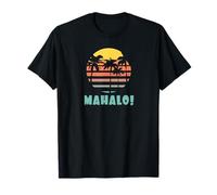 Souvenir Vintage Mahalo Sunset Hawaii T-Shirt