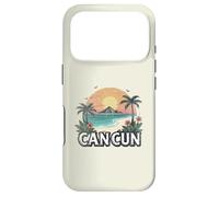 Souvenir Vintage Paysage de Cancun rétro Coque pour iPhone 17 Pro
