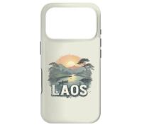 Souvenir Vintage Paysage du Laos rétro Coque pour iPhone 17 Pro