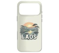 Souvenir Vintage Paysage du Laos rétro Coque pour iPhone 17 Pro Max