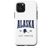 Souvenir Vintage Pride de l'Alaska The Last Frontier Coque pour iPhone 11 Pro
