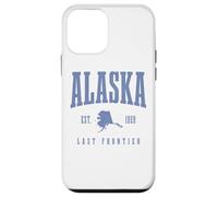 Souvenir Vintage Pride de l'Alaska The Last Frontier Coque pour iPhone 12 Mini