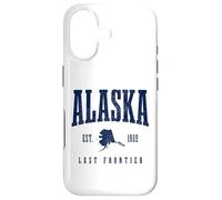 Souvenir Vintage Pride de l'Alaska The Last Frontier Coque pour iPhone 17
