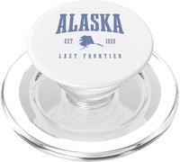 Souvenir Vintage Pride de l'Alaska The Last Frontier PopSockets PopGrip pour MagSafe