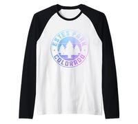 Souvenir Vintage Pride d'Estes Park Colorado Manche Raglan