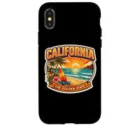 Souvenir Visiteur California The Golden State Souvenir Coque pour iPhone X/XS