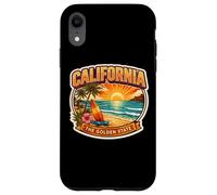 Souvenir Visiteur California The Golden State Souvenir Coque pour iPhone XR