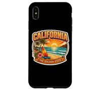 Souvenir Visiteur California The Golden State Souvenir Coque pour iPhone XS Max