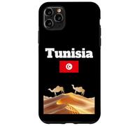 Souvenir Voyage Tunisie Amoureux du désert du Sahara Drapeau Tunisien Coque pour iPhone 11 Pro Max