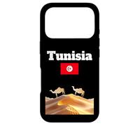 Souvenir Voyage Tunisie Amoureux du désert du Sahara Drapeau Tunisien Coque pour iPhone 17 Pro